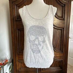 Kersh skull tank top